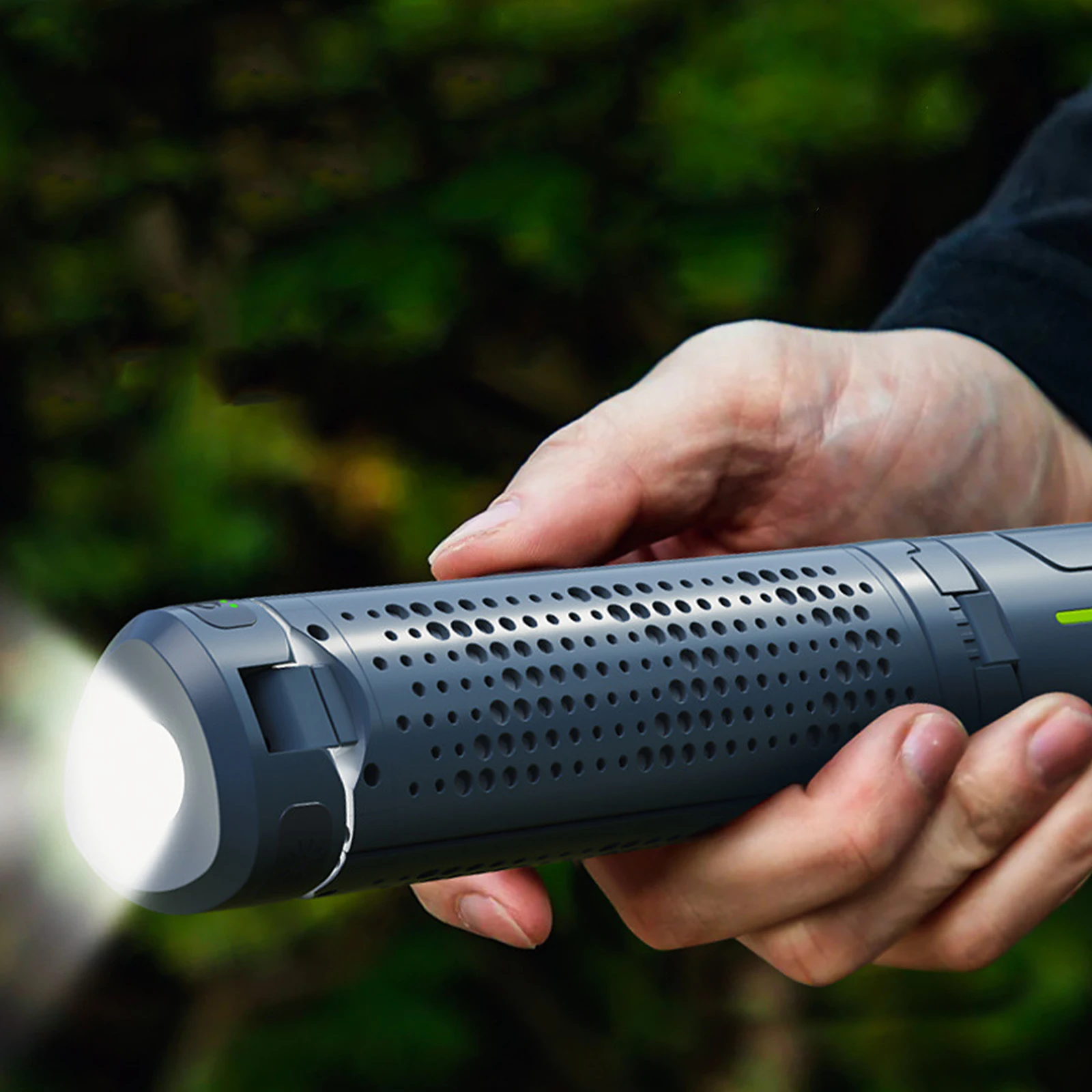 

Telescopic Camping Light with 8000mAh Battery Waterproof Flashlights for Hiking Fishing Travel Emergency