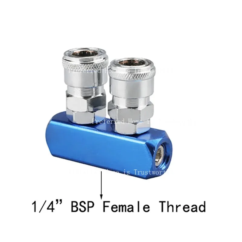 موصل القابض السريع نوع C هوائي جبل الغاز النجار مقسم الهواء مقسم كتلة مشعب لمضخة ضاغط الهواء