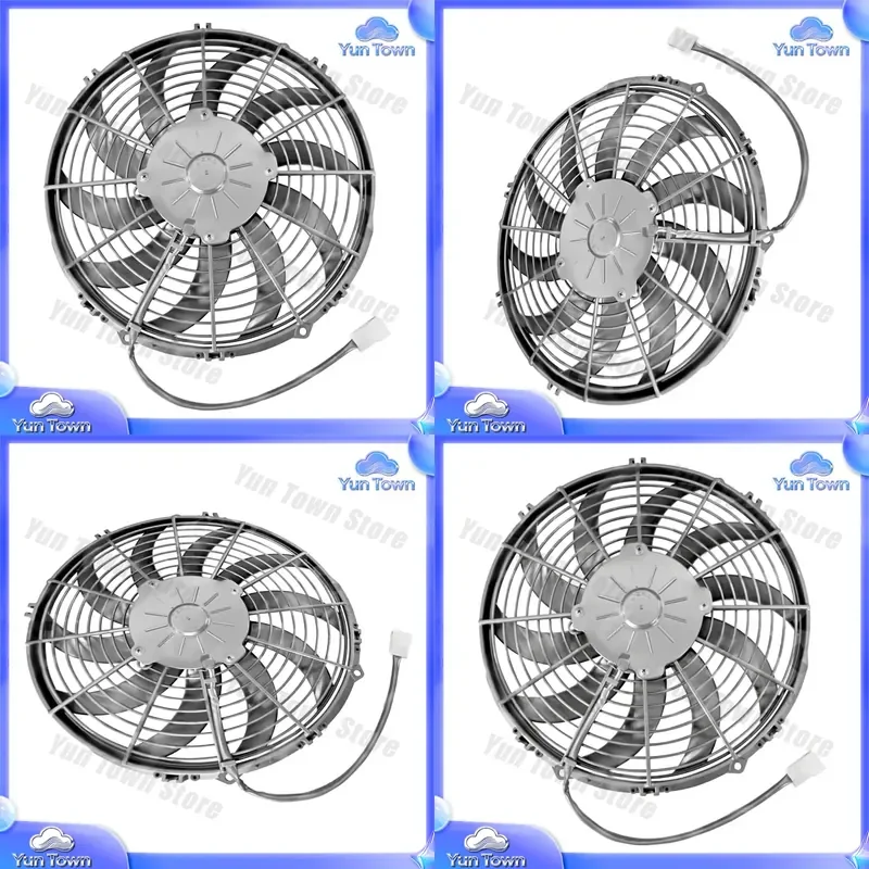 for SPAL VA10-AP50/C-61A 12 inch 12V electric cooling fan with 10 curved blades for automotive radiator fan truck van SUV