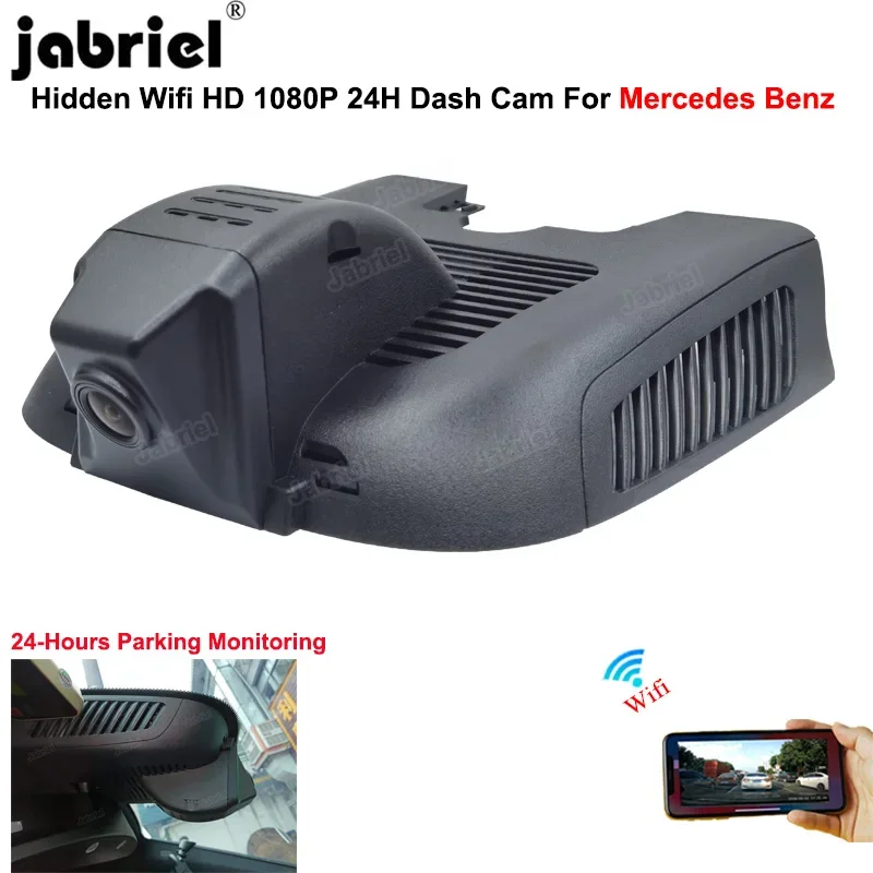 

For Mercedes Benz B Class w247 A Class w177 CLA w118 for Mercedes Benz AMG A35 CLA35 Wifi Car DVR Recorder Dash Cam Camera 24H