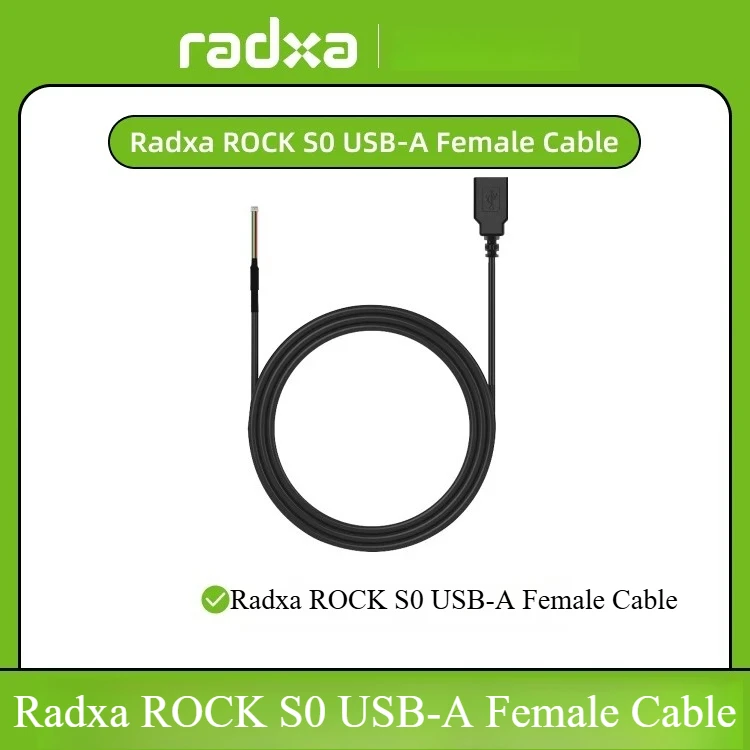 Radxa Rock Pi S0 Dedicated USB Male/Female Cable & Ethernet Cable