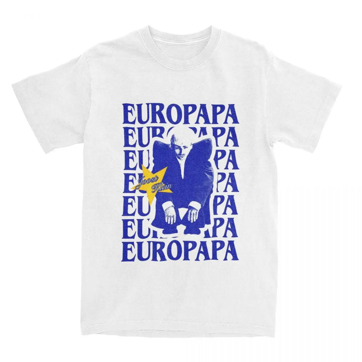 Men Europapa Joost Klein 2024 Netherlands Merch T Shirts Cotton Tops Vintage Short Sleeve Round Collar Tees Original T-Shirts