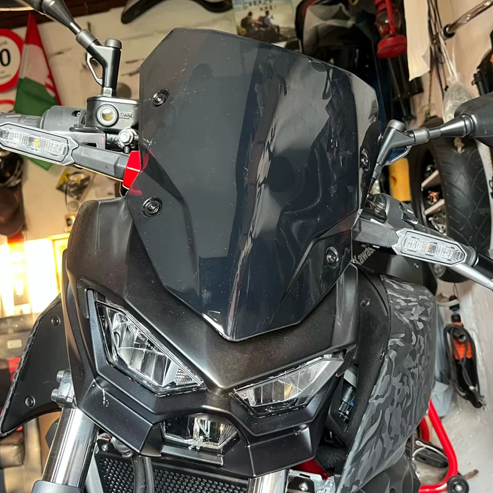 For Kawasaki Z 500 SE z500se 2024 2025 Z500 Windscreen Motorcycle Accessories Windshield Double Bubble Screen Fairing Deflector
