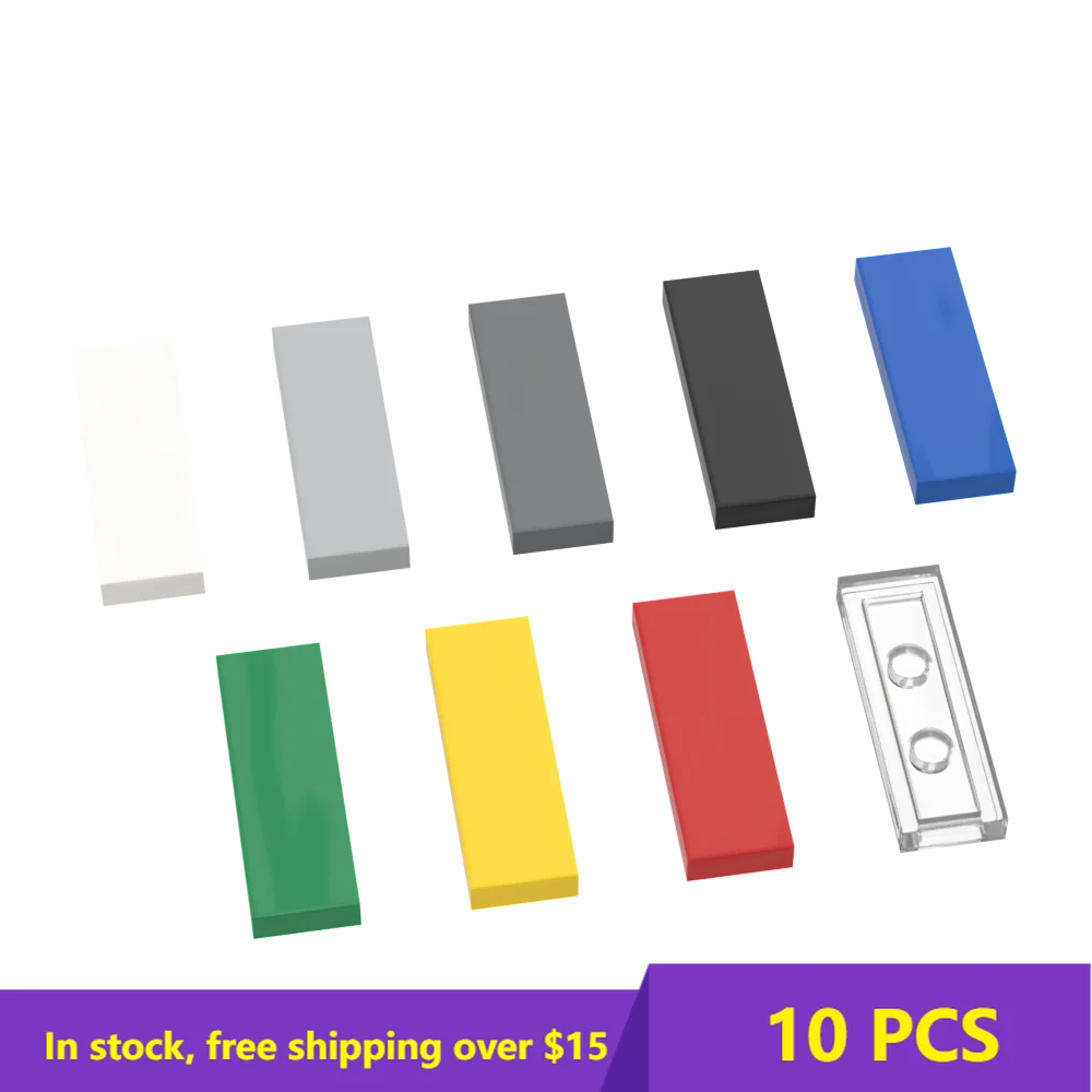 

10pcs MOC Bricks 63864 1x3 Compatible Assembles Particles For Building Blocks DIY Educational High-Tech Spare Toys For children