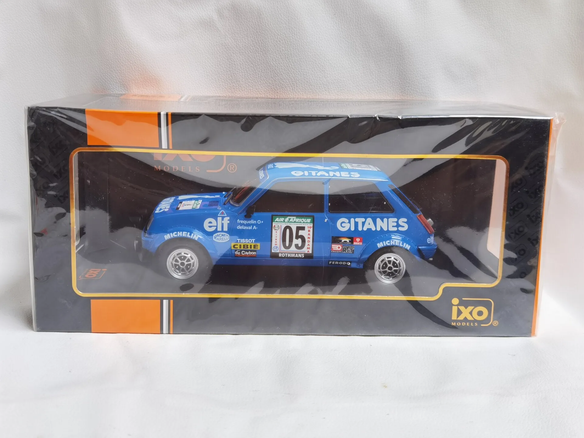 

Diecast IXO 1/18 Scale RENAULT 5 ALPINE #5 1978 C8 Alloy Car Model