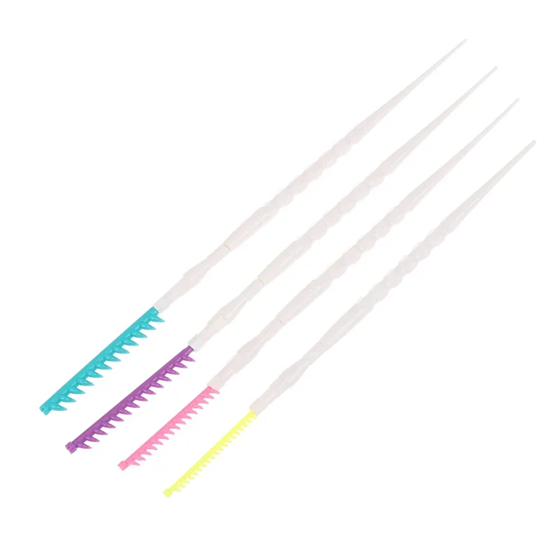 Hair Styling Tools 2.3/3.3/4/5mm Hair Root Perm Rods Bars Curlers With Clips Bangs Fluffy Salon Hair Rollers Set