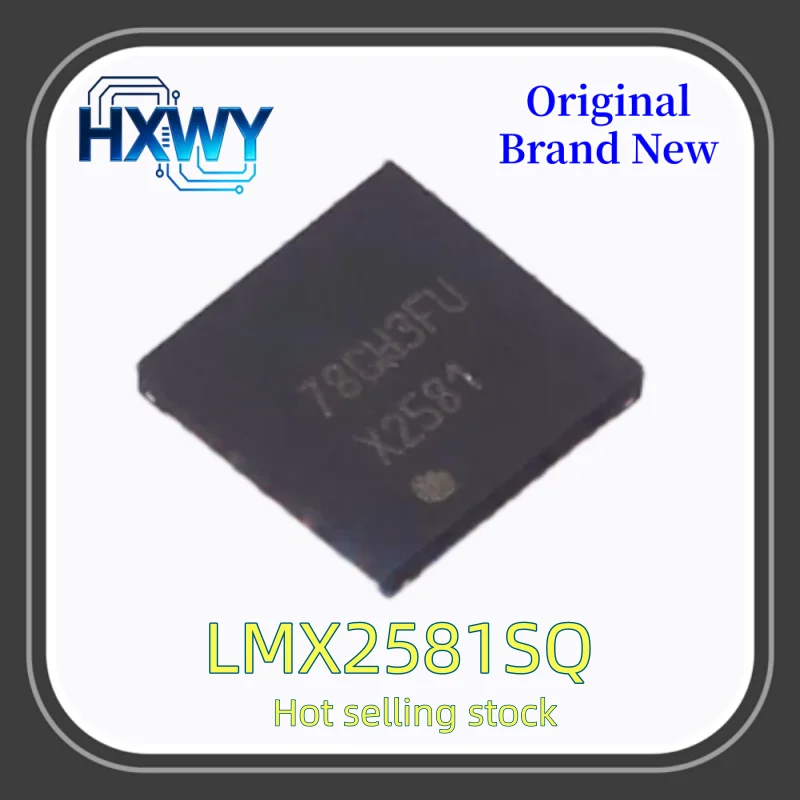 (1/5 piece) LMX2581SQ Silkscreen X2581 WQFN-32 Frequency Synthesizer New Electronic Parts Fast Delivery High Quality In Stock
