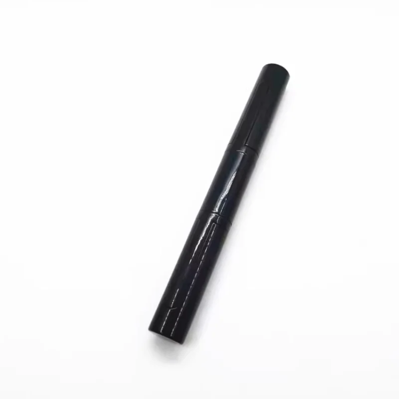 10-100 szt. Puste tubki dwustronne 5ml+5ml, jasnoczarny pojemnik na tusz do rzęs/eyeliner, na płyn do wzrostu rzęs, narzędzie do makijażu DIY