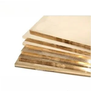 

H62 Brass Plate Sheet 0.5-6mm Thickness Custom Copper Processing for Gasket Washer