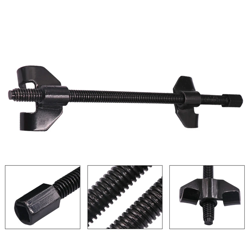 Car Suspension Spring Compressor Heavy Duty Shock Absorber Disassembly Tool High Carbon Steel 37cm for Motorcycle Mountain Bike