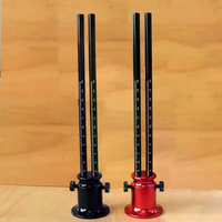 Double Head Fashion High Quality Wheel Marking Gauge Aluminum Parallel Line Drawing Tool Woodworking Marking Scriber Ruler With