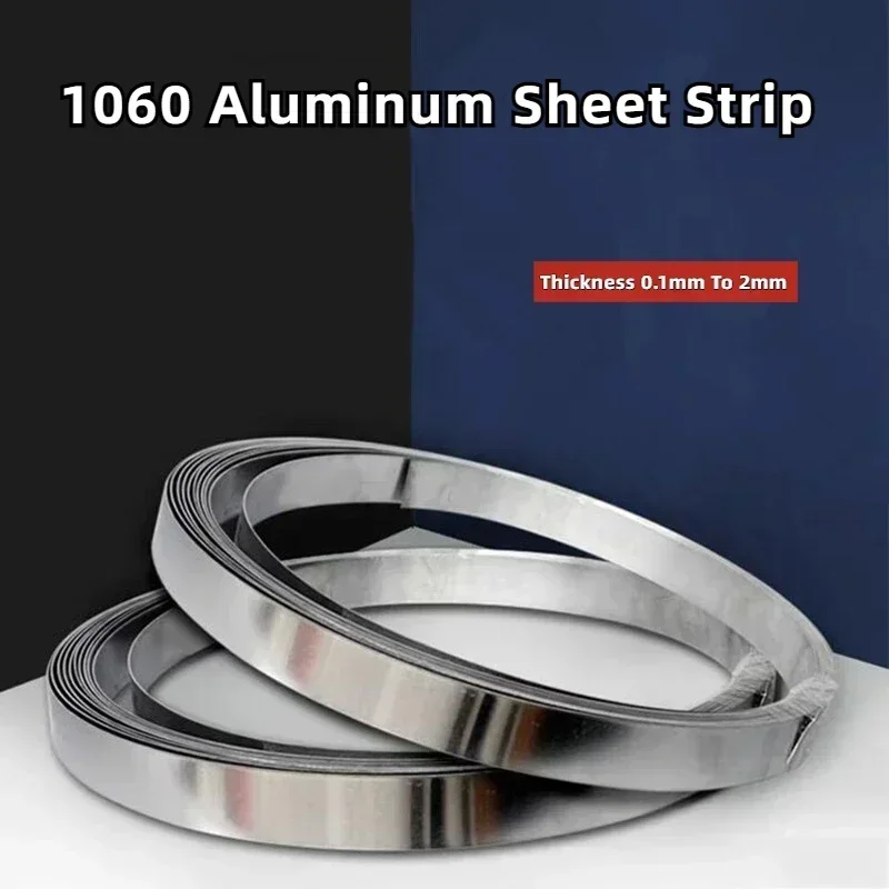 

1060 Aluminum Sheet Strip Aluminium Foil Sheet DIY Metal Material Thickness 0.2mm 0.5mm Aluminum Tape customize