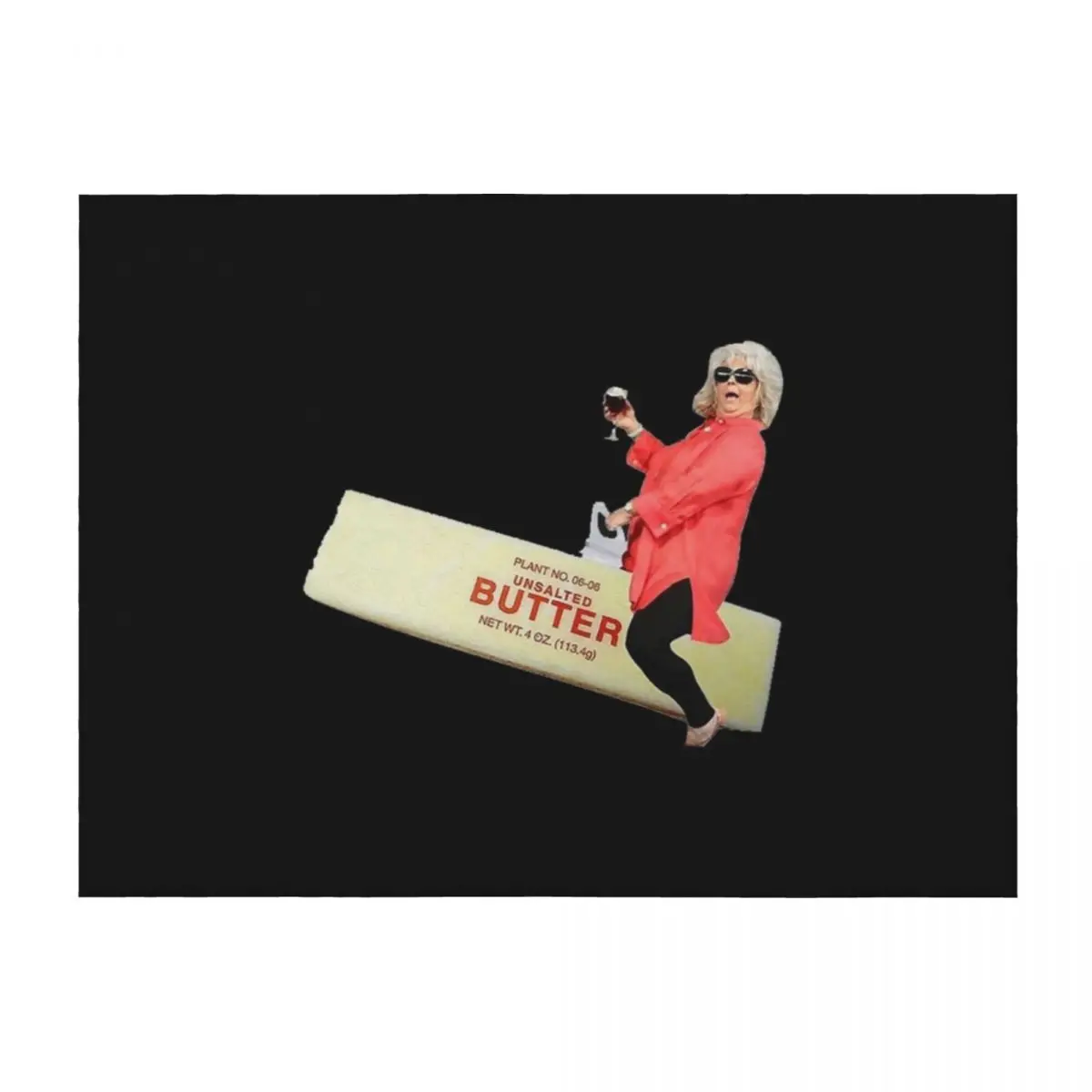 

paula deen riding butter Throw Blanket christmas decoration Kid'S Heavy Hairy Blankets