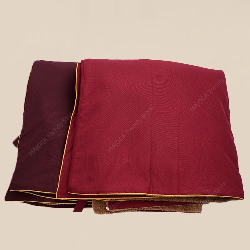 الشتاء الراهب التبتي لاما تنورة سميكة النمط التبتي الملابس الدينية التقليدية ملابس التبت البوذية