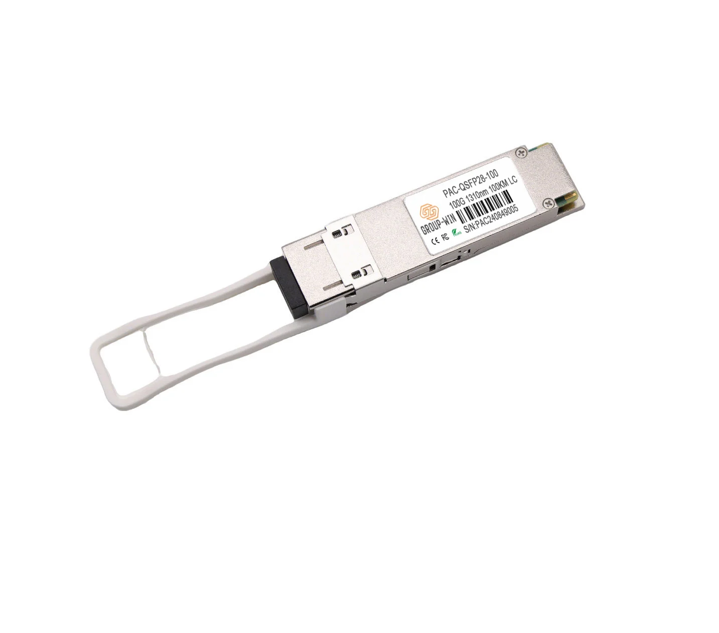 QSFP28 100G ZR4 100km 1310nm Dual LC SMF DOM Optical Transceiver Module
