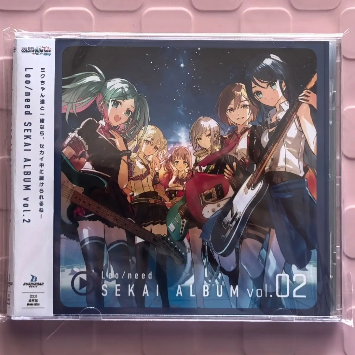 

Аниме Leo/need Hatsune Miku Музыкальный CD SEKAI ALBUM Vol.2 Музыкальная запись Косплей Walkman Car Soundtracks Box Party Music Collection