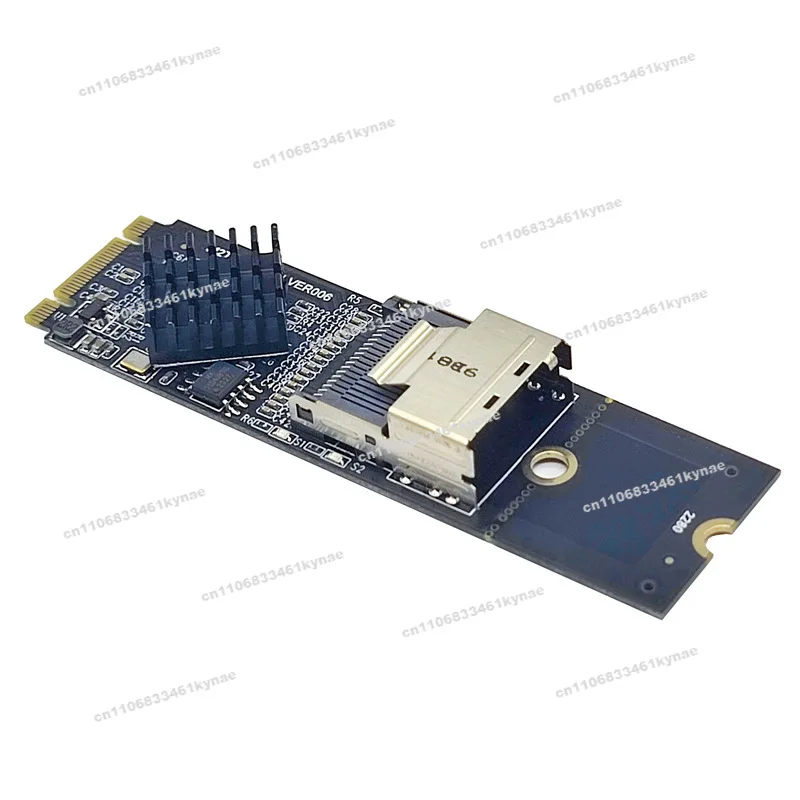 Suitable for M.2 NVME To SFF-8087 SATA3.0 Expansion Card Mini-SAS/SATA Adapter 36PIN