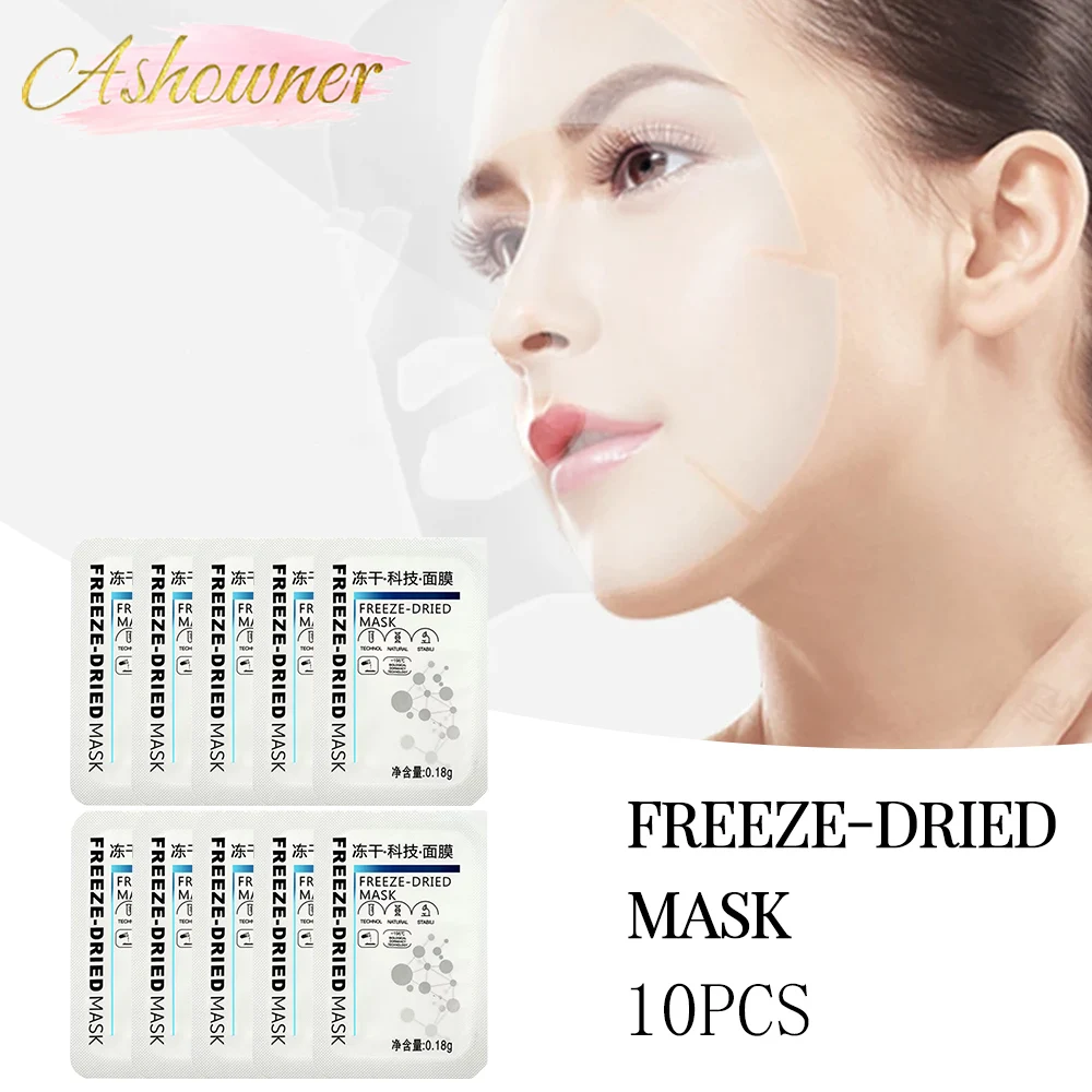 

Freeze-Dried Facial Mask Oil-Control Whitening Sheet Masks for Face Anti-Aging Firming Brightening Moisturizing SkinCare Product