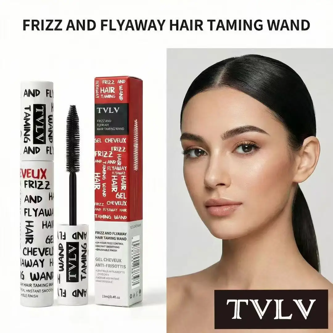 

TVLV Portable Hair Finishing Stick Anti-Frizz Smooth Bangs Broken Hair Styling Wax Stick