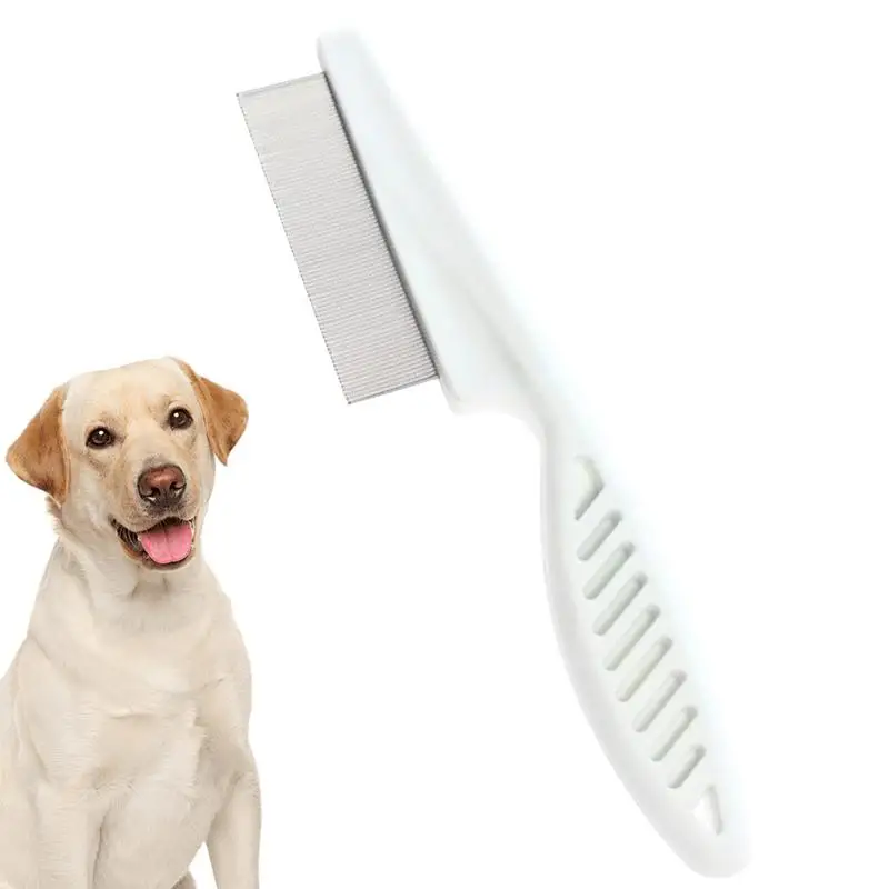 Pet Flea Comb Pet Cat Lice Comb Detangling Comb Pet Grooming Supplies Pet Lice Comb Pet Dematting Tool