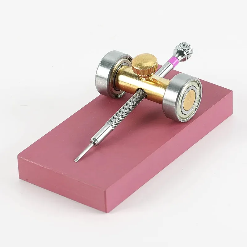 Screwdriver Sharpening Tool Double-Sided Ultra-Hard Precision Sharpening Stone Watch Oil Stone Metal Screwdriver Head Repair Kit