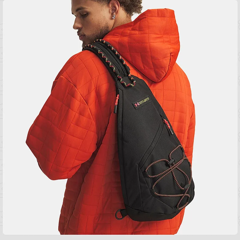 Under Armour Autumn-Winter New Style Summit Men's and Women's Lightweight Sporty Casual Crossbody Bag 6000949-001