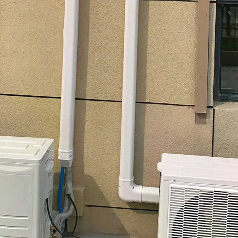 

Air-conditioning Protection Pipe Cover Split & Central A/C Decorative PVC Hose Cover Air-conditioning Decorative Pipe Cover