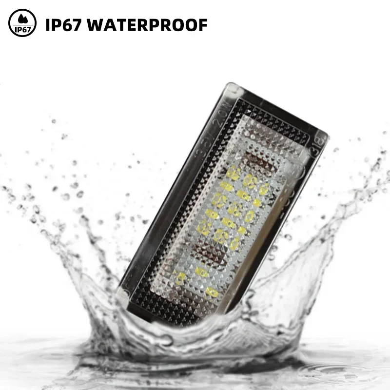 لسيارات Bmw Mini Cooper S 6000K Ultra Bright Canbus لا خطأ 12 فولت مجموعة واحدة صغيرة R50 R52 R53 Led رقم لوحة ترخيص أضواء مصباح #2