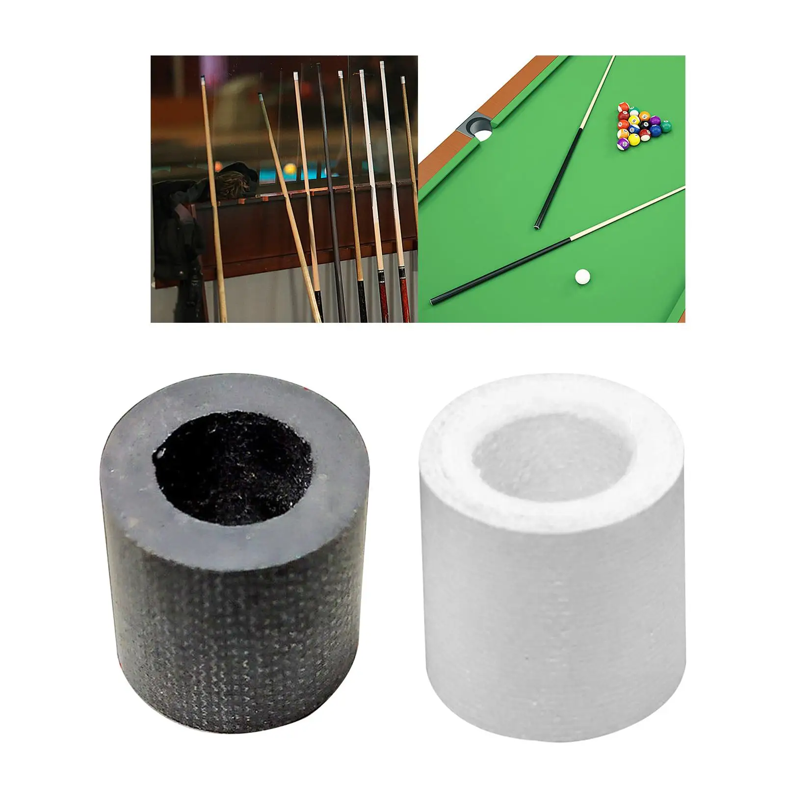 

1PC 13Mmx13mm Billiard Cue Stick Ferrule High Quality Fiber Durable Snooker Pool