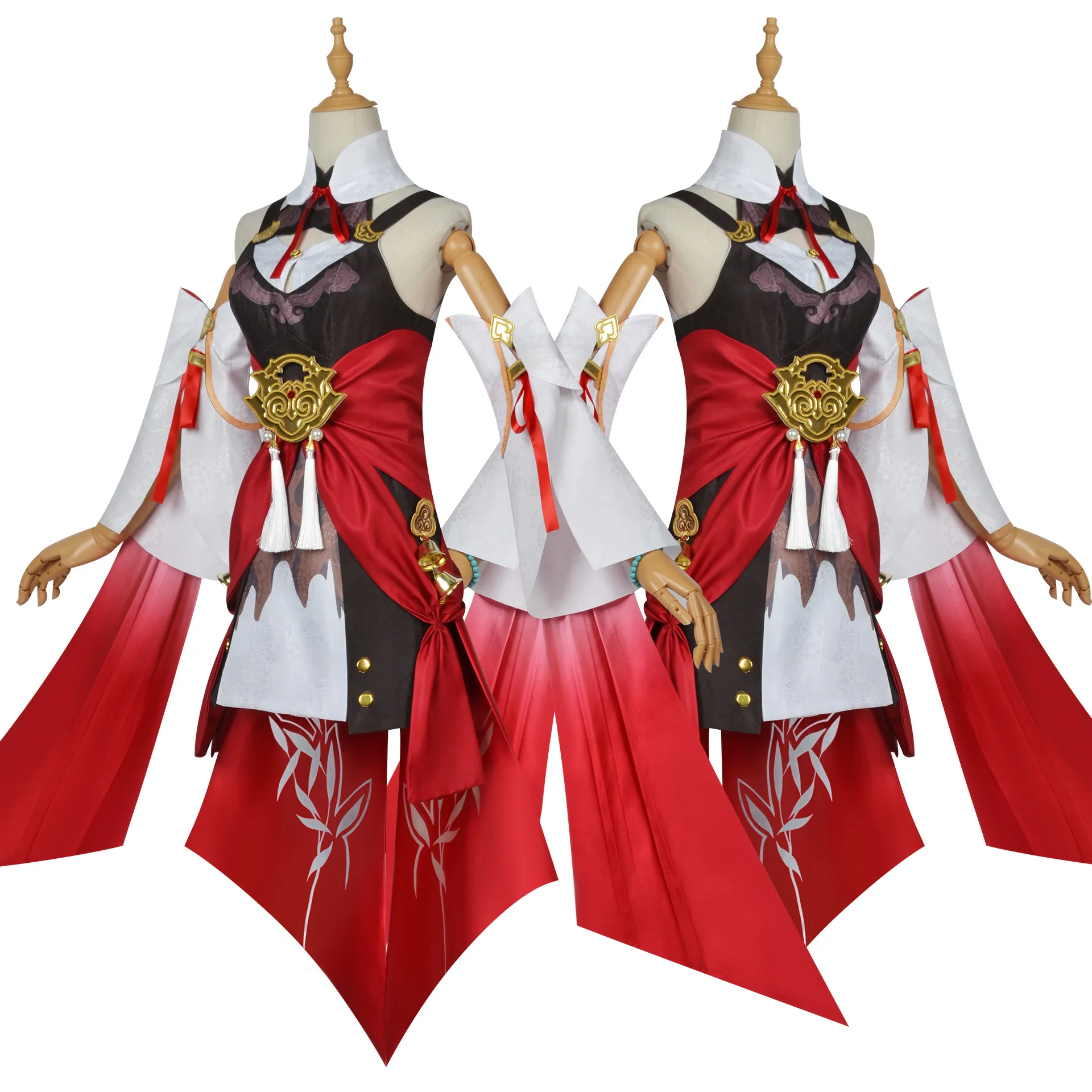 Honkai-Star Rail Cosplay Costumes pour femmes, Impact 3, Carnaval Uniforme, Perruque, Anime, Halloween, Jeu, Tingyun