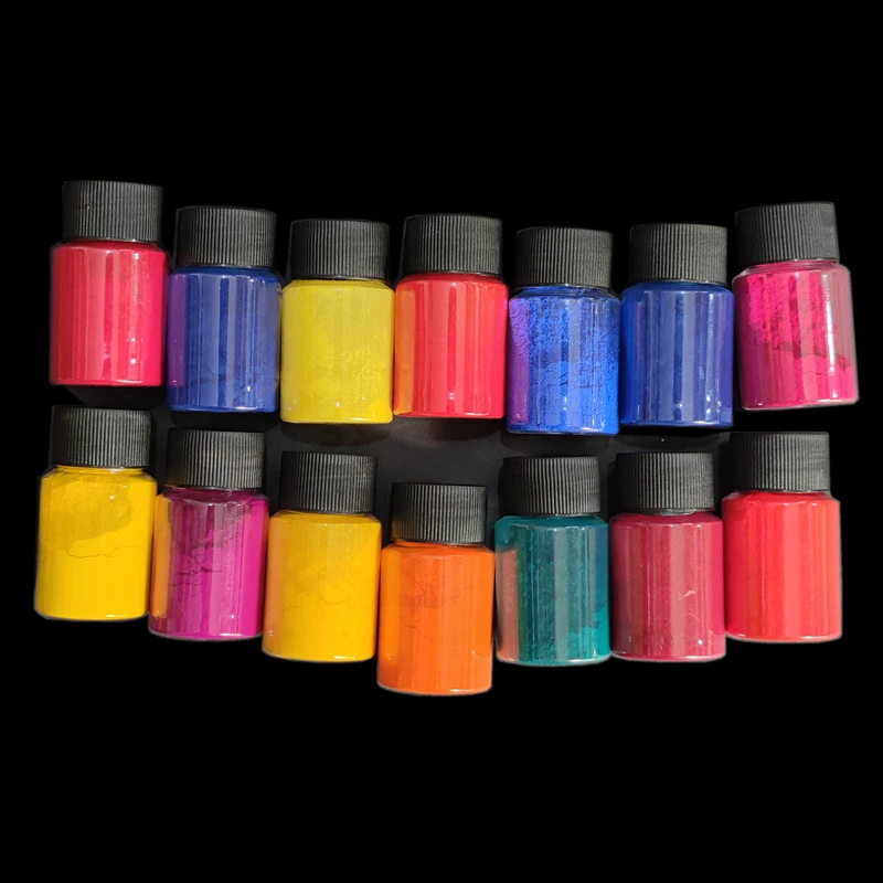 Organic Cosmetic Grade Matte Neon Fluorescent Pigment Powder Nail Art Polish Powder Soap Eyeshadow Lipstick Lipgloss Dye Pigment