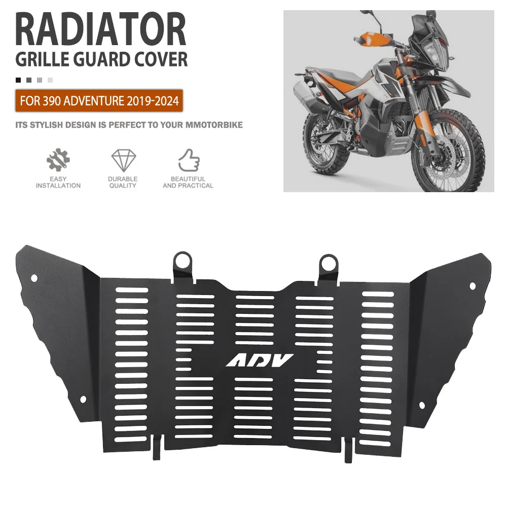 Radiator Guard FOR 390 ADVENTURE 2019 2020 2021 2022 2023 2024 Motorcycle Radiators Grille Cover Protector Accessories Parts