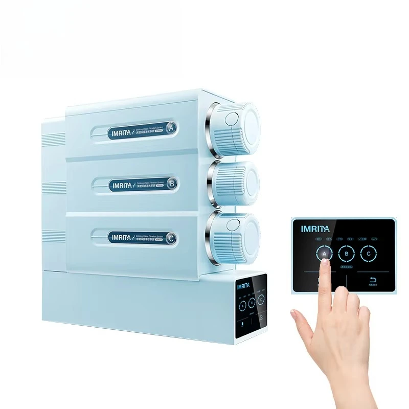 Direct Drinking 800GPD Tanknless 3 Stage RO Reverse Osmosis Water Filter System Water Purifier for Home