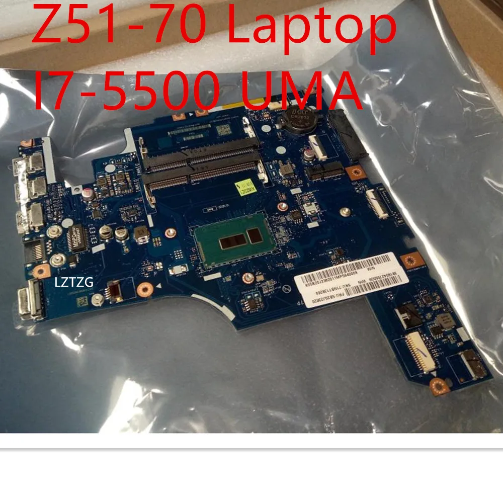 Carte mère pour ordinateur portable Lenovo Z51-70 I7-5500 UMA