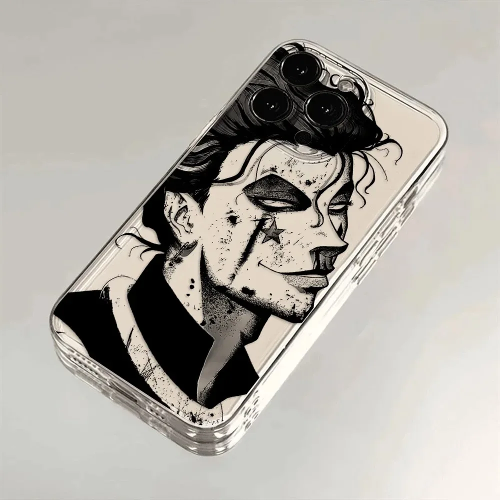 Black HUNTER×HUNTER Hot Anime Phone Case for Samsung Galaxy S26 S25 S24 S23 S22 S21 S20 Note20 FE Ultra Edge Plus 4G 5G Soft view 6