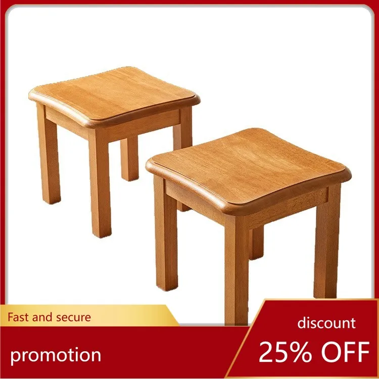 

YFY Small Small Low Solid Wood Small Bench Home Wooden Entryway Shoe Changing Living Room High-end Feel