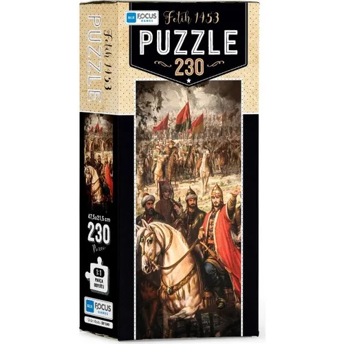 Blue Focus Conquest 1453 230 Piece Jigsaw Puzzle