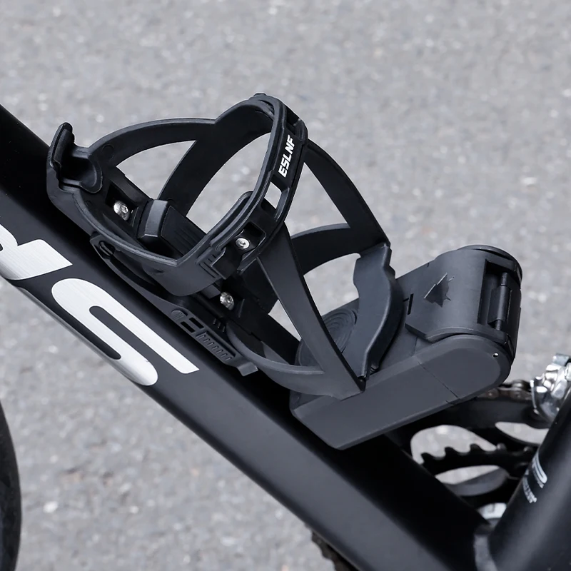 حامل زجاجة الدراجة مع صندوق أدوات - قفص دراجة خفيف الوزن متعدد الوظائف، ملحقات ركوب الدراجات الأساسية لدراجة MTB/الطرق