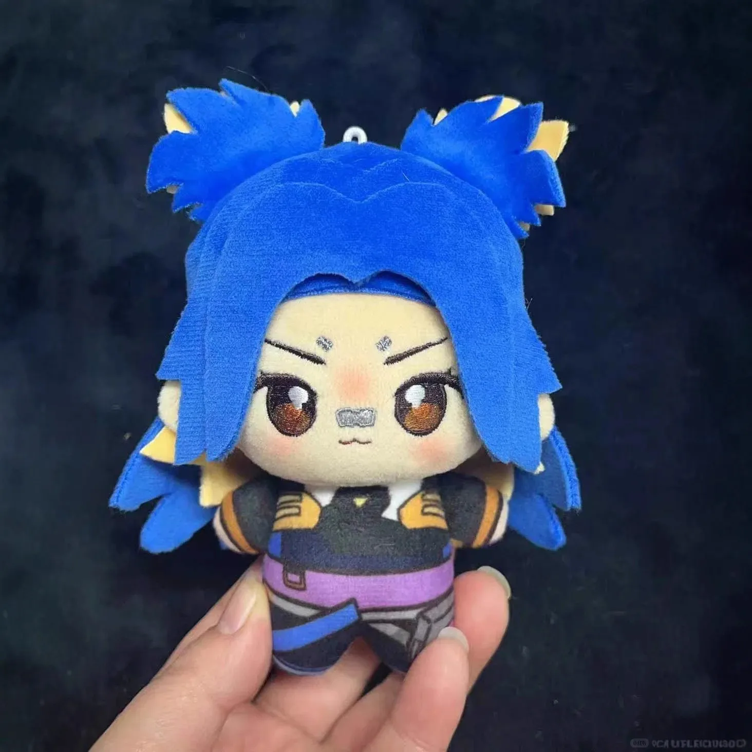 10cm Plushie Valorant Clove Adorable Plush Printed Starfish Body Doll Pendant Cosplay Keychain Toys Backpack Ornaments Gift