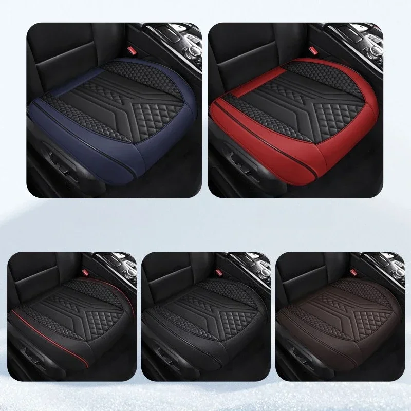 العالمي نمط بو الجلود غطاء مقعد السيارة وسادة لمازدا 3 CX-5 2 5 6 CX-3 CX-4 CX-7 CX-9 RX-8 CX-30 CX-50 اكسسوارات السيارات