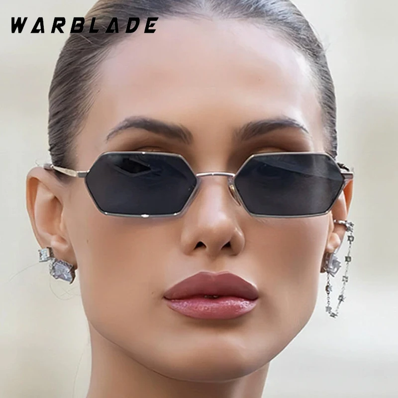 

Fashion Polygonal Metal Sunglasses Ladies Luxury Brand Designer Sunglasses Men Summer Traveling Outdoor Drive Eyewear UV400 Очки