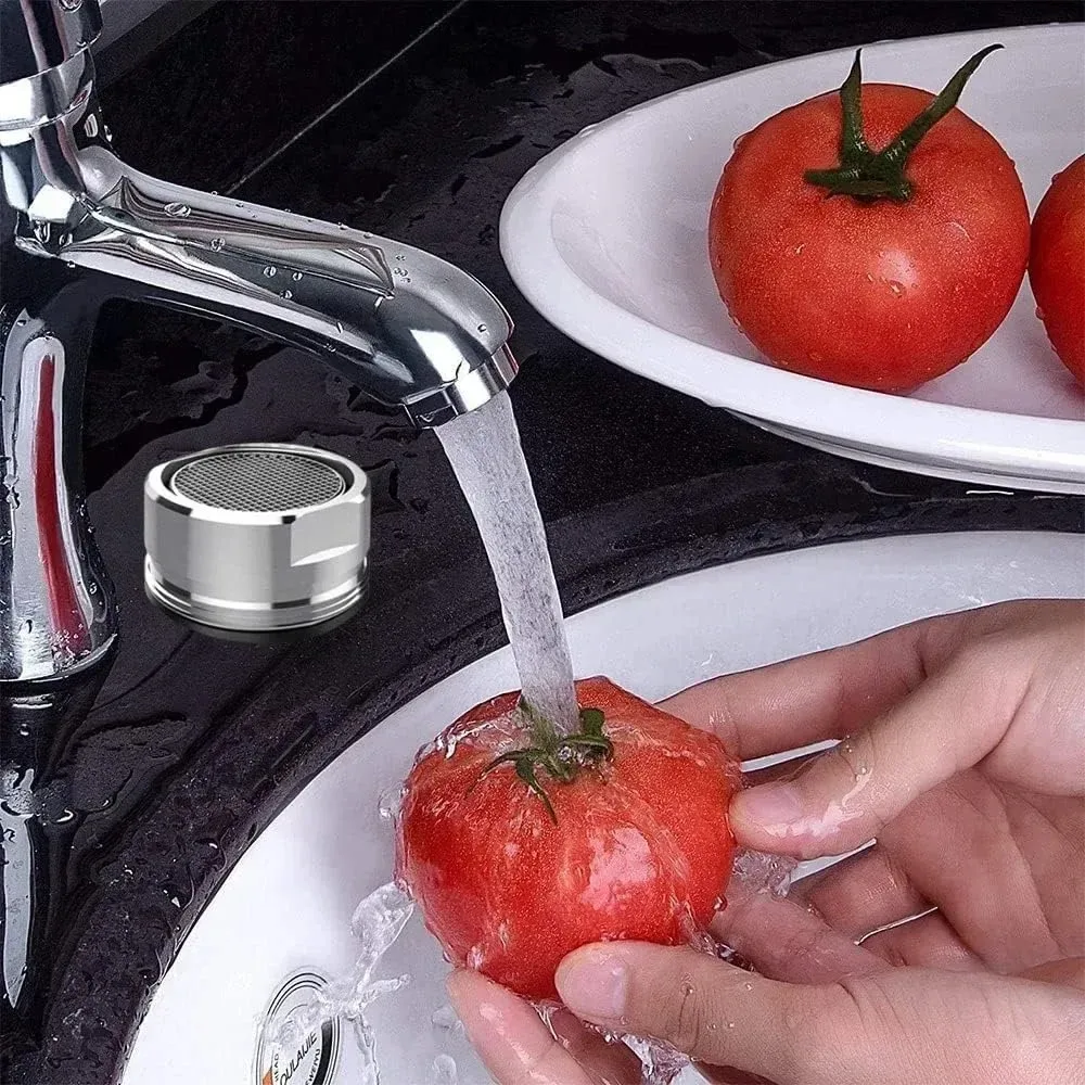 24mm Thread Brass Water Saving Faucet Tap Aerator Replaceable Filter Mixed Nozzle Bathroom Faucet Bubbler Faucet Replacement