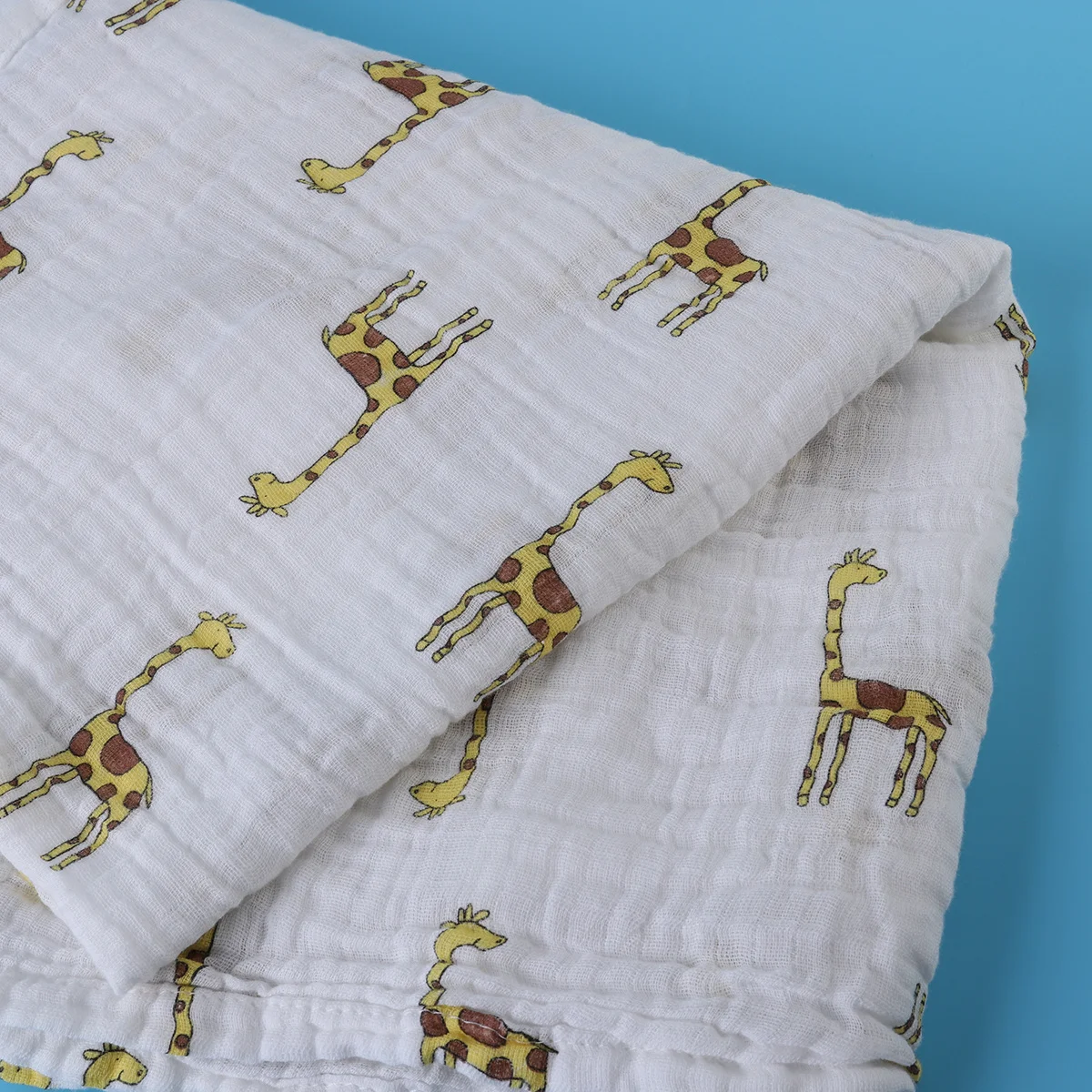 الزرافة الطفل قماط البطانيات الشاش الوليد الرضع تلقي بطانية لينة مريحة للتنفس الدافئة وقت النوم