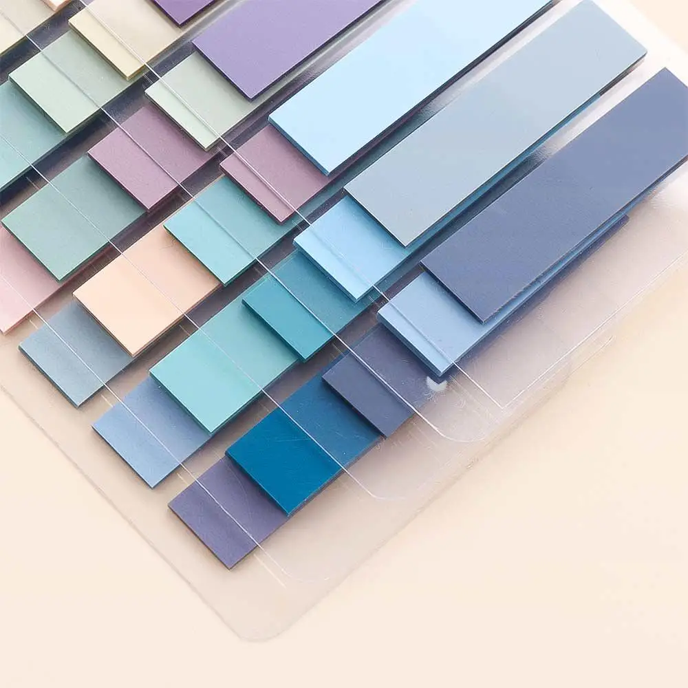 Transparent Page Markers Paper Stickers Index Sticky Notes Planner Stickers Memo Pad Student Stationery Office Supplies