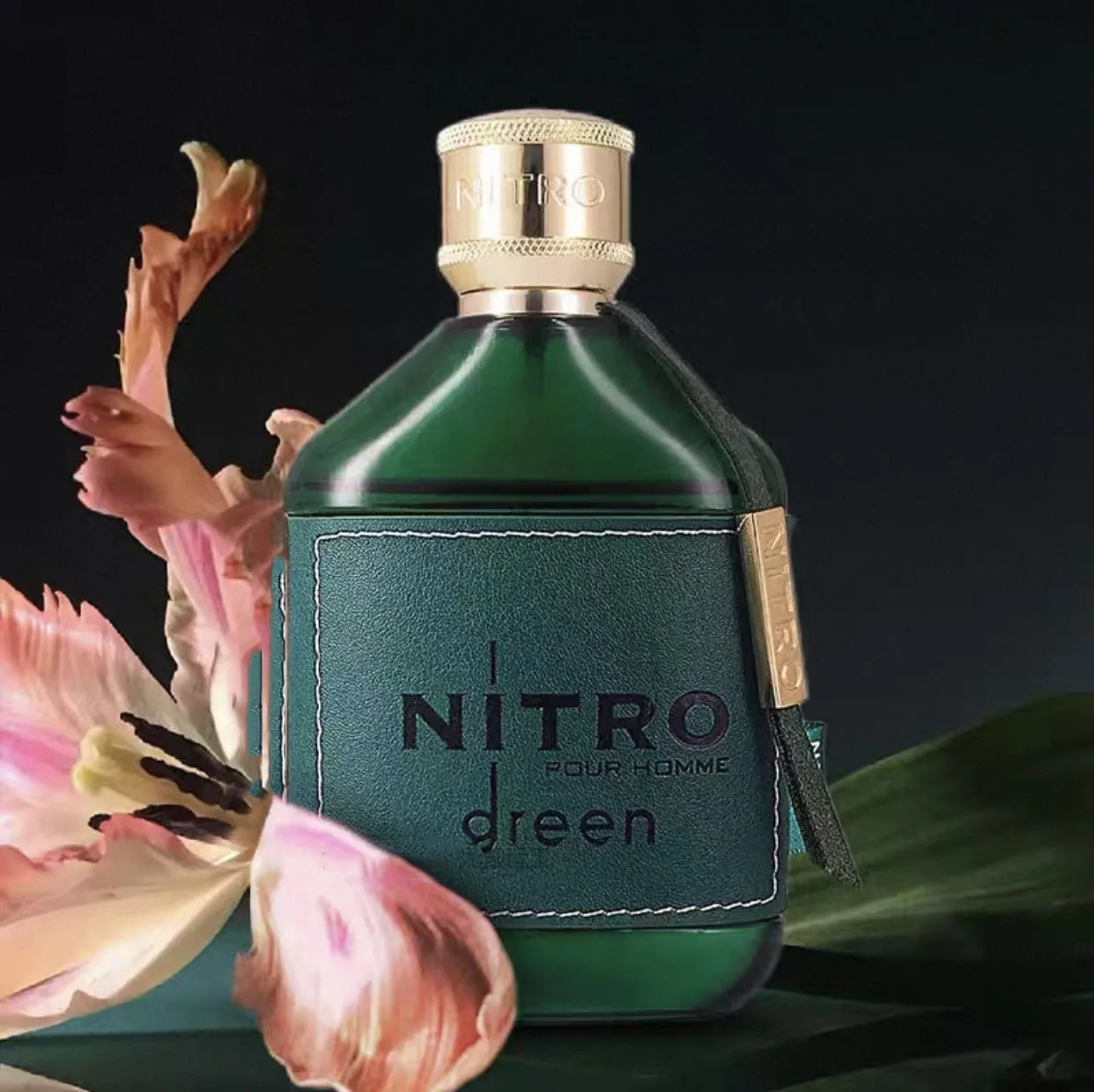 

Nitro Green Eau De Parfum 3,4 унции — свежие и энергичные мужские духи выходного дня, яркие цитрусовые и духи с древесным одеколом, стойкий да