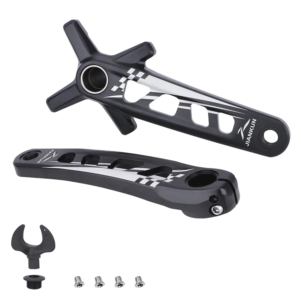 

Aluminum Alloy Mountain Bike Crankset 104BCD 170mm Hollow Crank Narrow Wide Chainring 32T/34T/36T/38T MTB Crankset For 8-11S