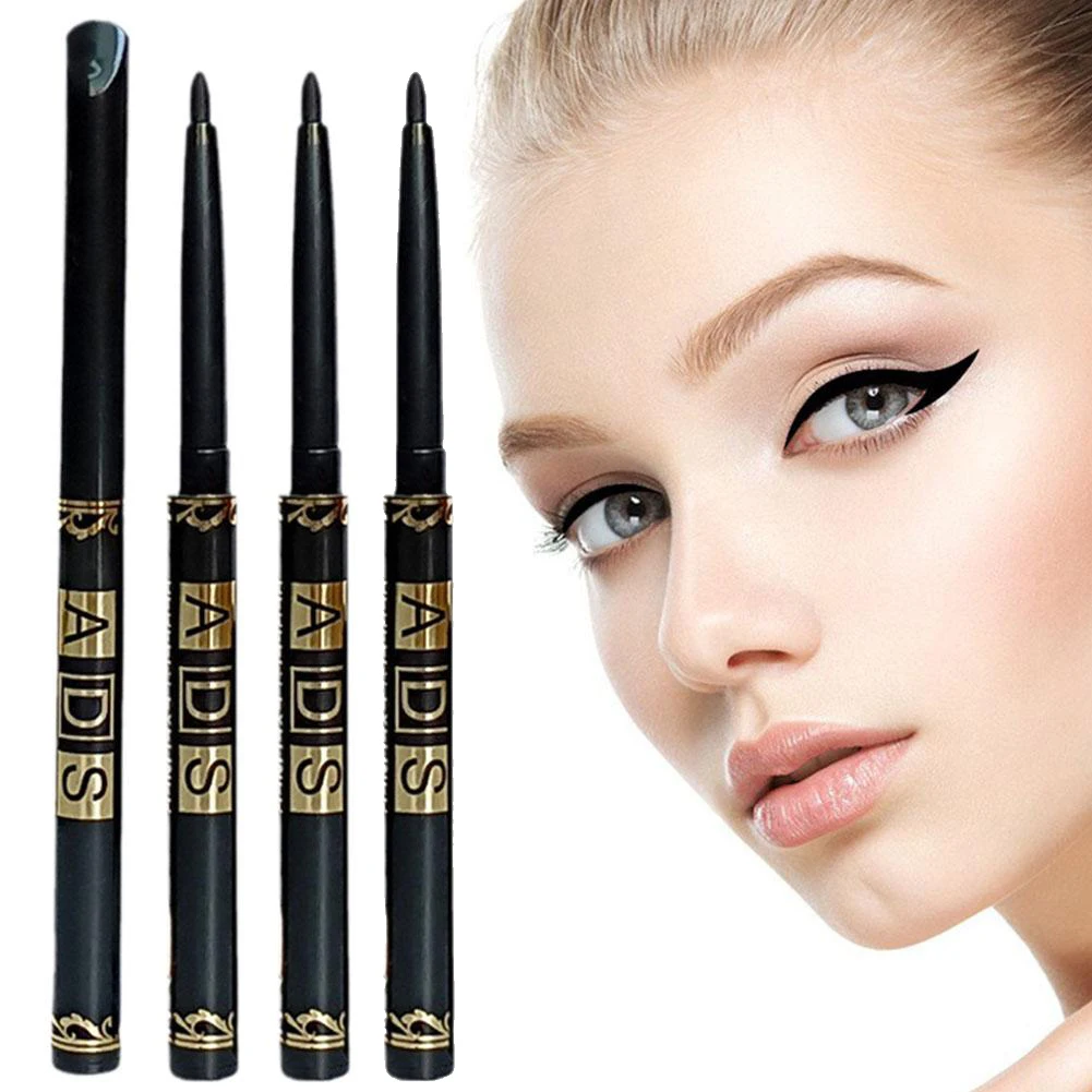 3PCS/kit Retractable Eye Liner Pencils, Waterproof Inner Eyeliner Eye Shadow Eyebrow Pencils Makeup for Bold /Defined Eye Liner