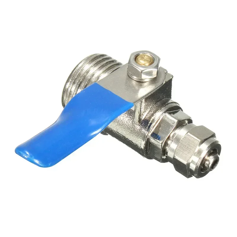Filtro de alimentación RO adaptador de agua válvula de bola grifo interruptor de ósmosis inversa aleación calidad duradera 1/2 ''-1/4''