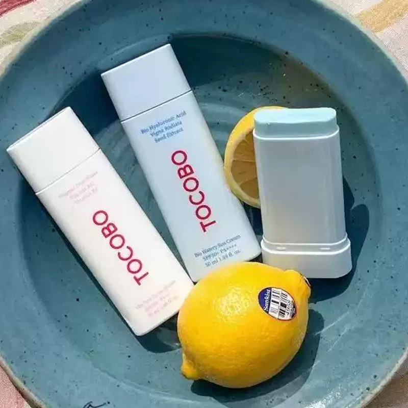TOCOBO Protetor Solar em Bastão Refrescante à Base de Água com Essência – Proteção Solar FPS 50, Controle de Oleosidade Não Oleoso para Uso Externo