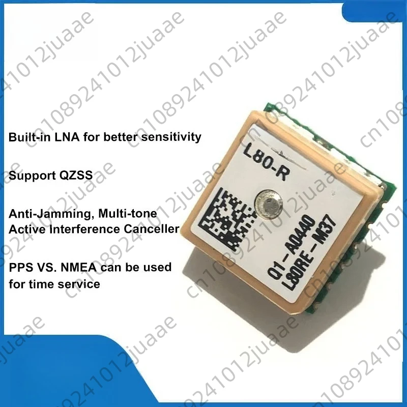 Dropshipping L80-R GPS module ultra compact POT L80RE-M37 embedded patch antenna high precision Tracking Module in stock